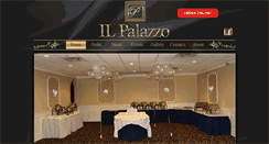 Desktop Screenshot of ilpalazzocatering.com